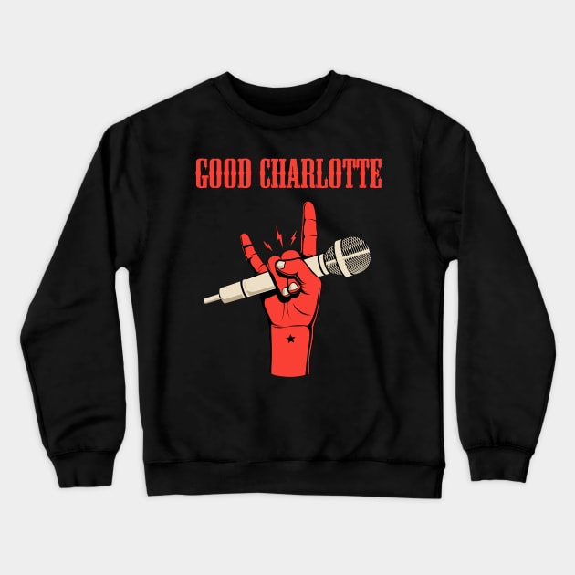 GOOD CHARLOTTE BAND Crewneck Sweatshirt by dannyook